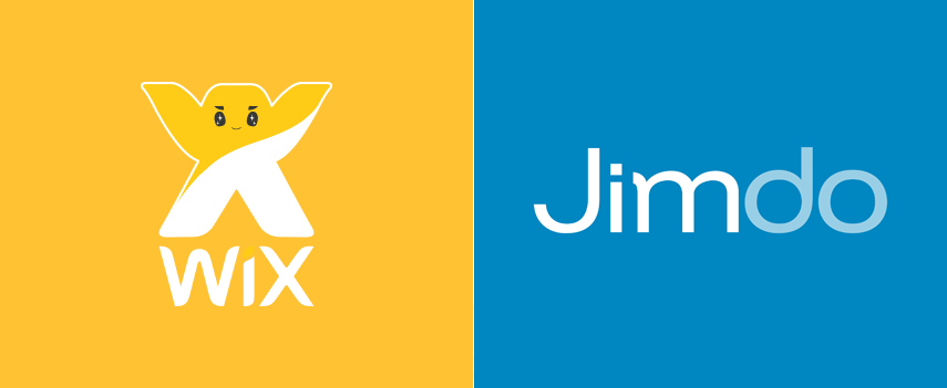 WixとJimdo比較ロゴ